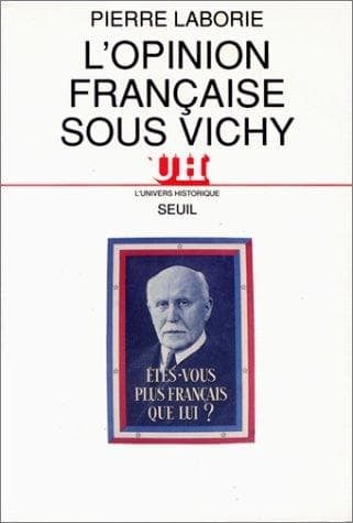 Cover image for L' opinion française sous Vichy