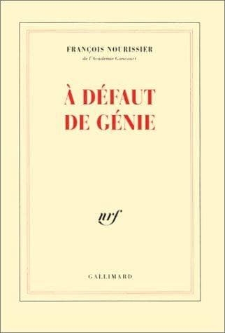 Cover image for A défaut de génie