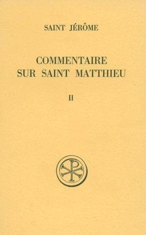 Cover image for Commentaire sur S. Matthieu