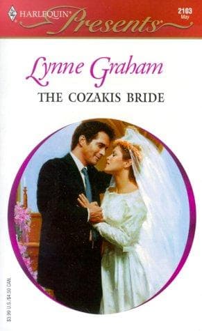 Cover image for The Cozakis Bride (Harlequin Presents, 2103)