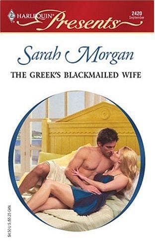 Cover image for The Greek's Blackmailed Wife