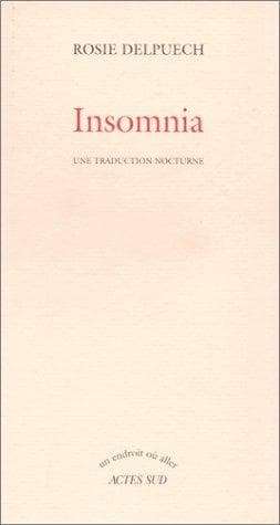 Cover image for Insomnia