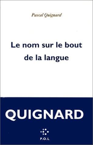 Cover image for Le nom sur le bout de la langue