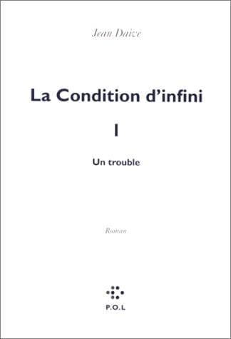 Cover image for La condition d'infini