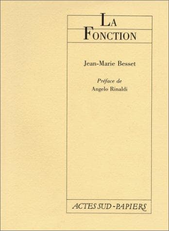 Cover image for La fonction