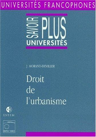 Cover image for Droit de l'urbanisme