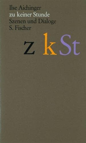 Cover image for Zu keiner Stunde