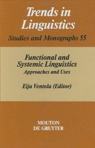 Cover image for Functional and systemic linguistics