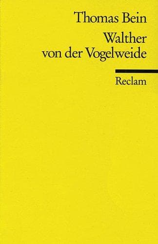 Cover image for Walther von der Vogelweide.