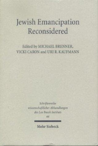 Cover image for Jewish Emancipation Reconsidered