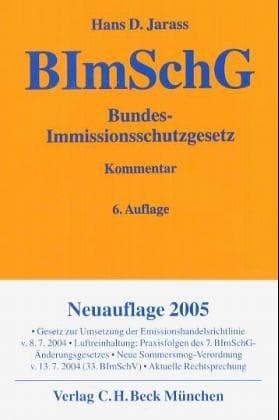 Cover image for Bundes-Immissionsschutzgesetz