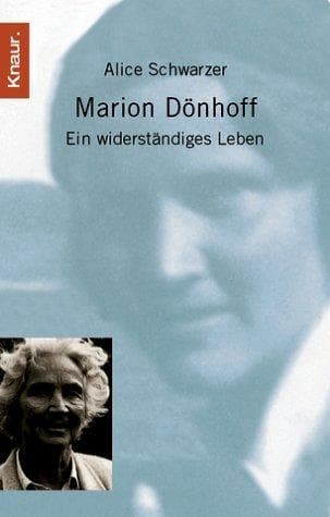 Cover image for Marion Dönhoff. Ein widerständiges Leben.