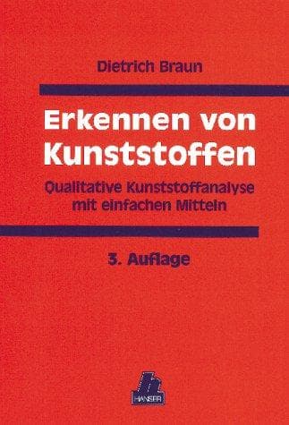 Cover image for Erkennen von Kunststoffen. Qualitative Kunststoffanalyse mit einfachen Mitteln.