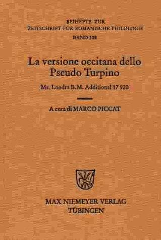 La versione occitana dello Pseudo Turpino