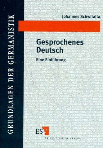 Cover image for Gesprochenes Deutsch
