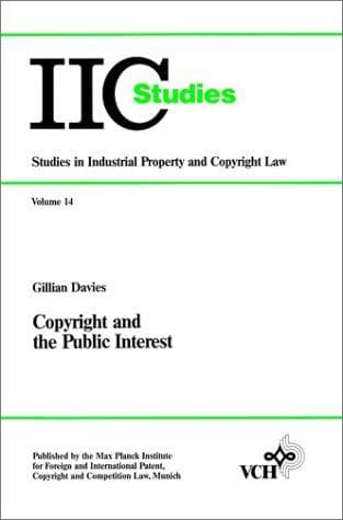 Cover image for Copyright and the public interest