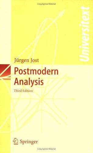 Cover image for Postmodern Analysis (Universitext)