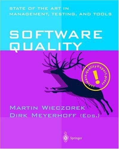 Cover image for Software Quality