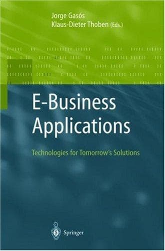 Cover image for E-Business Applications
