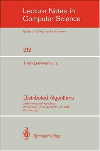 Cover image for Distributed Algorithms