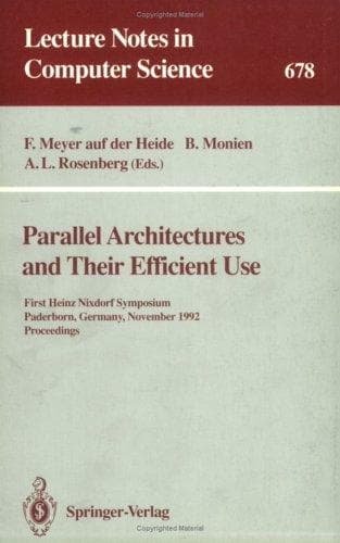 Cover image for Parallel Architectures and Their Efficient Use