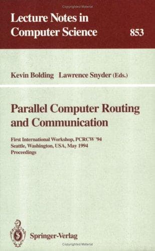 Cover image for Parallel Computer Routing And Communication