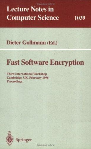 Cover image for Fast software encryption