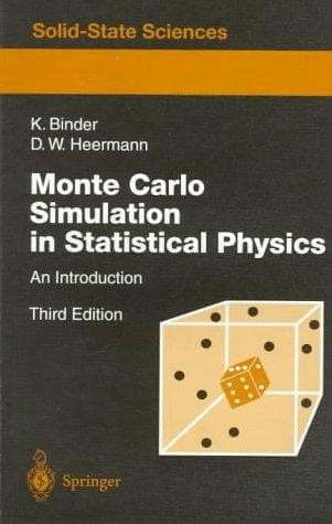 Cover image for Monte Carlo simulation in statistical physics