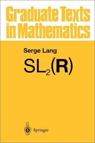 Cover image for SL2 (R) (Graduate Texts in Mathematics)