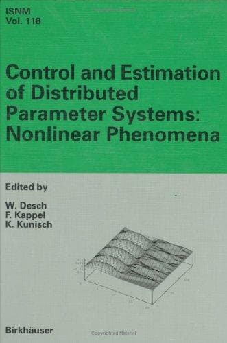 Cover image for Control and Estimation of Distributed Parameter Systems: Nonlinear Phenomena