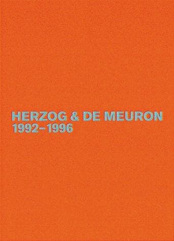 Cover image for Herzog & de Meuron 1992-1996