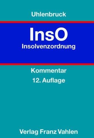 Cover image for Insolvenzordnung. ( InsO).