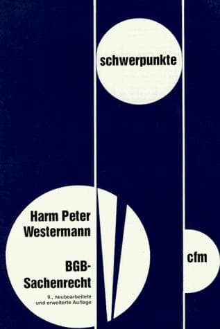 Cover image for BGB-Sachenrecht