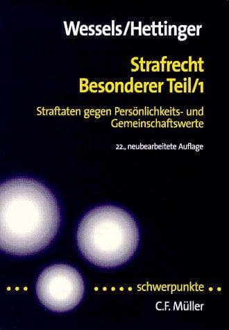 Cover image for Strafrecht, besonderer Teil.
