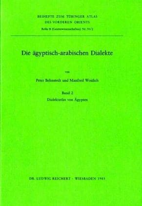Cover image for Die ägyptisch-arabischen Dialekte