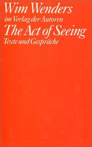 Cover image for The act of seeing
