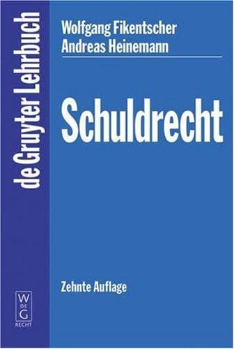 Cover image for Schuldrecht (De Gruyter Lehrbuch)
