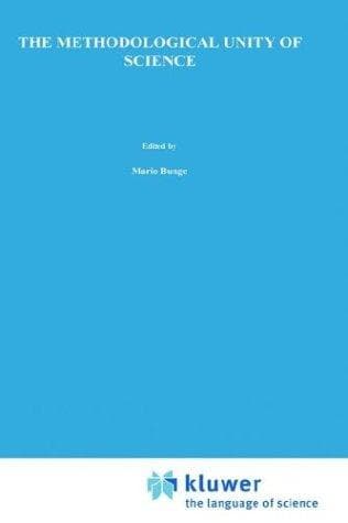 Cover image for The Methodological Unity of Science (Theory and Decision Library)