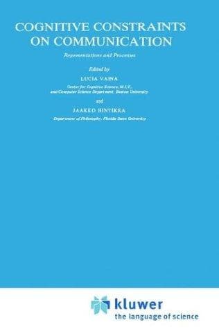 Cover image for Cognitive Constraints on Communication
