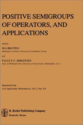 Cover image for Positive Semigroups of Operators and Applications