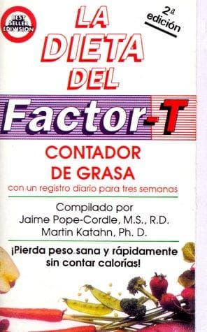 Cover image for La dieta del factor-T