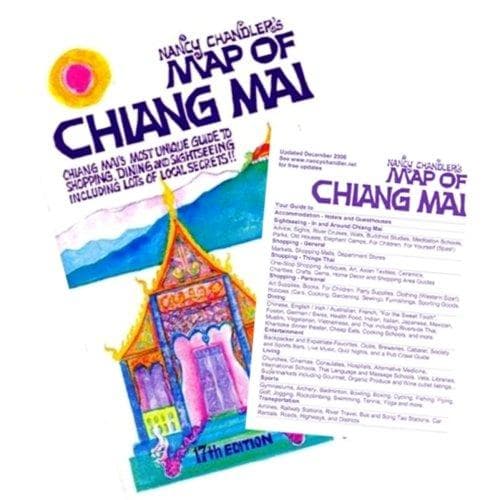 Cover image for Nancy Chandler's Map of Chiang Mai