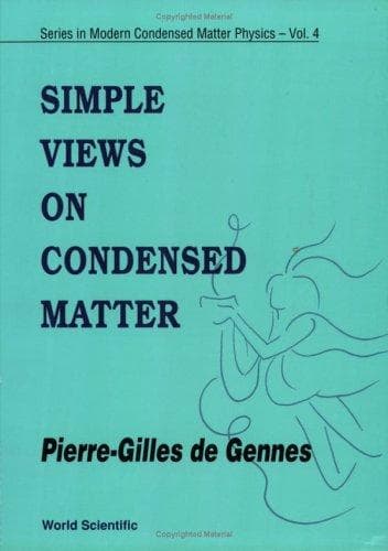 Cover image for Simple views on condensed matter