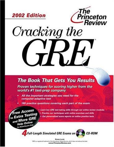 Cover image for Cracking the GRE