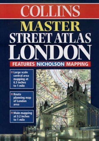 Cover image for Master Street Atlas London