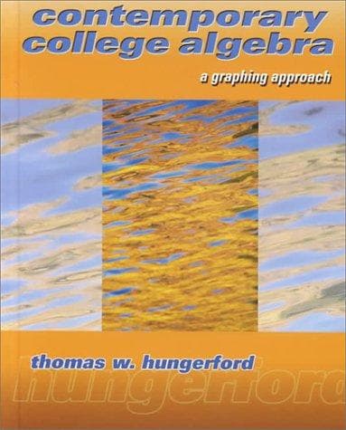 Cover image for Contemporary College Algebra
