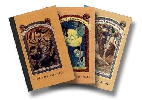 Cover image for A Set of Unfortunate Events (Books 7-9