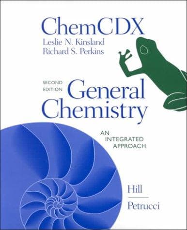 Cover image for General Chemistry