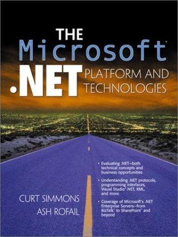 Cover image for Microsoft .NET Platform and Technologies