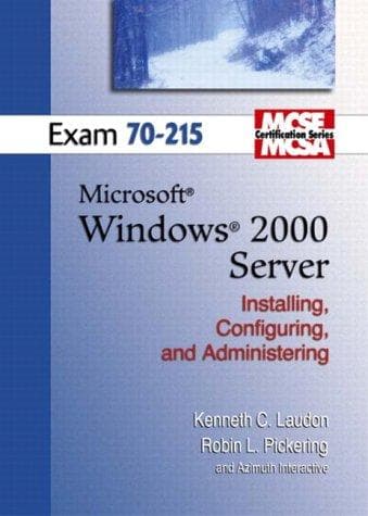 Cover image for MCSE Windows 2000 Server 70-215